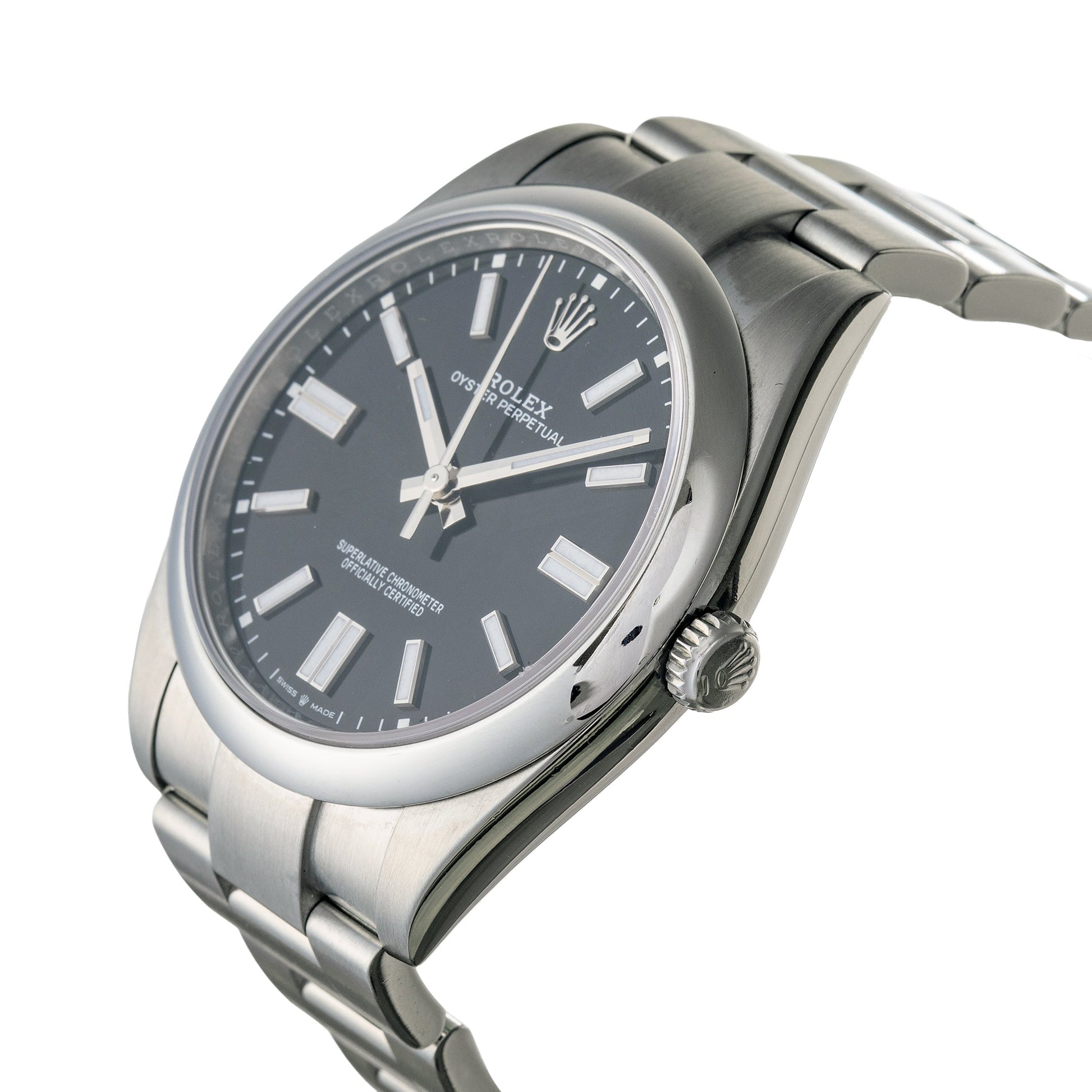 Rolex - Oyster Perpetual 41 Black Dial Watch (124300 - 0002)