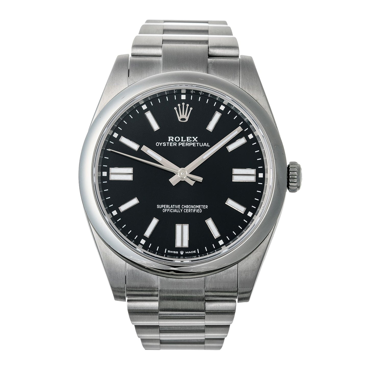 Rolex - Oyster Perpetual 41 Black Dial Watch (124300 - 0002)