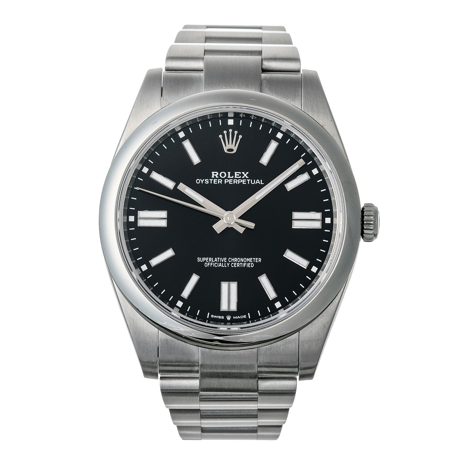 Rolex - Oyster Perpetual 41 Black Dial Watch (124300 - 0002)