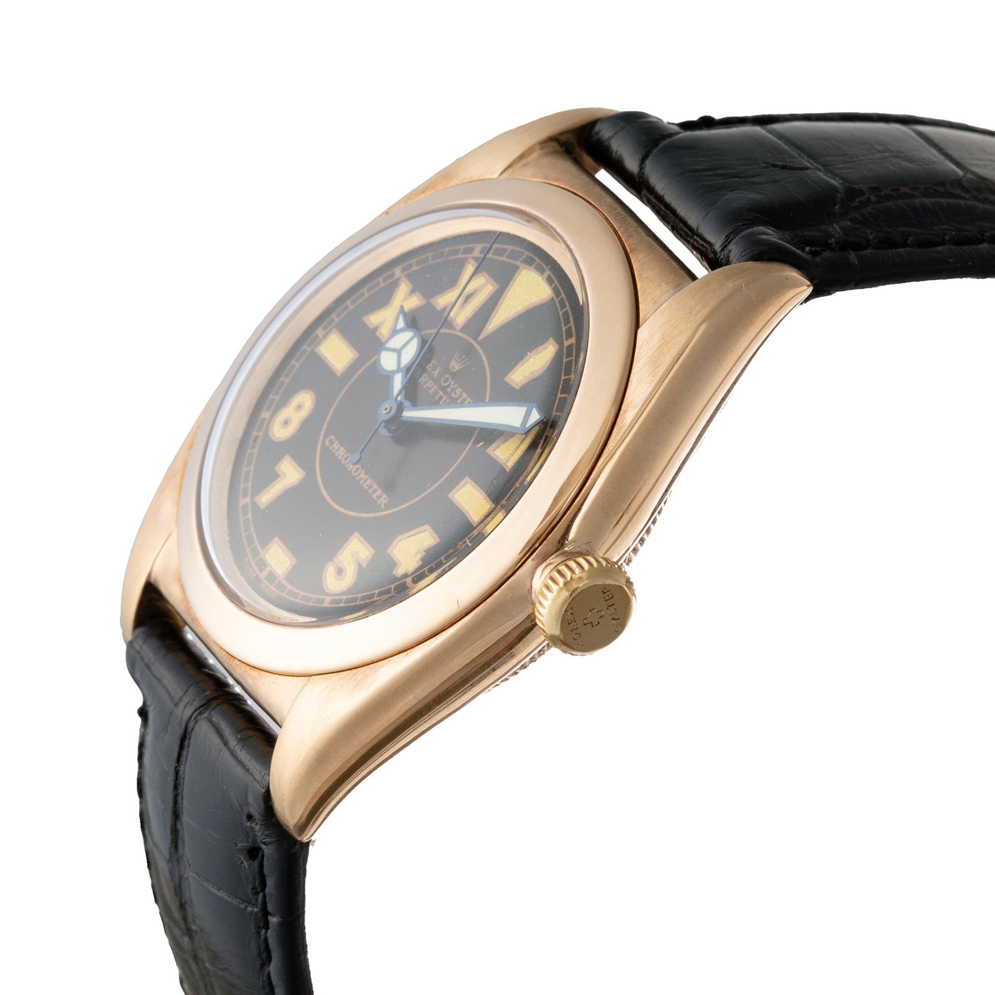 Rolex - Oyster Perpetual "Bubbleback" Yellow Gold (3130)