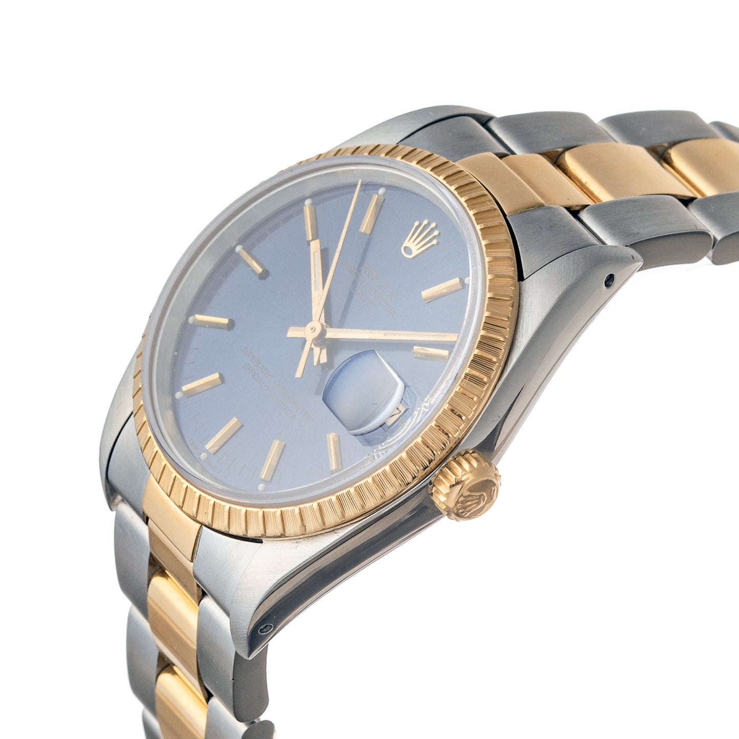 Rolex - Oyster Perpetual Date 34mm Steel Yellow Gold (15223)