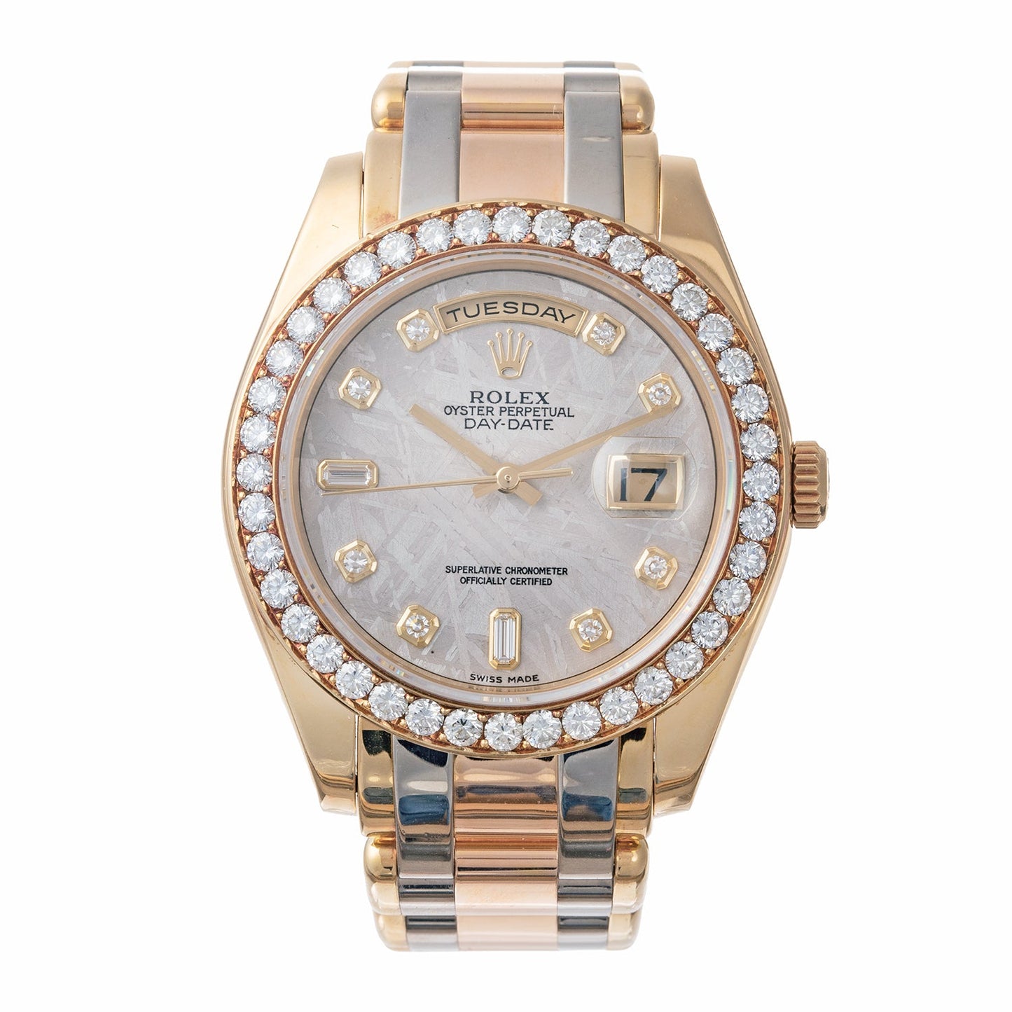 Rolex - Pearlmaster Tridor Meteorite Dial Diamond (18948)