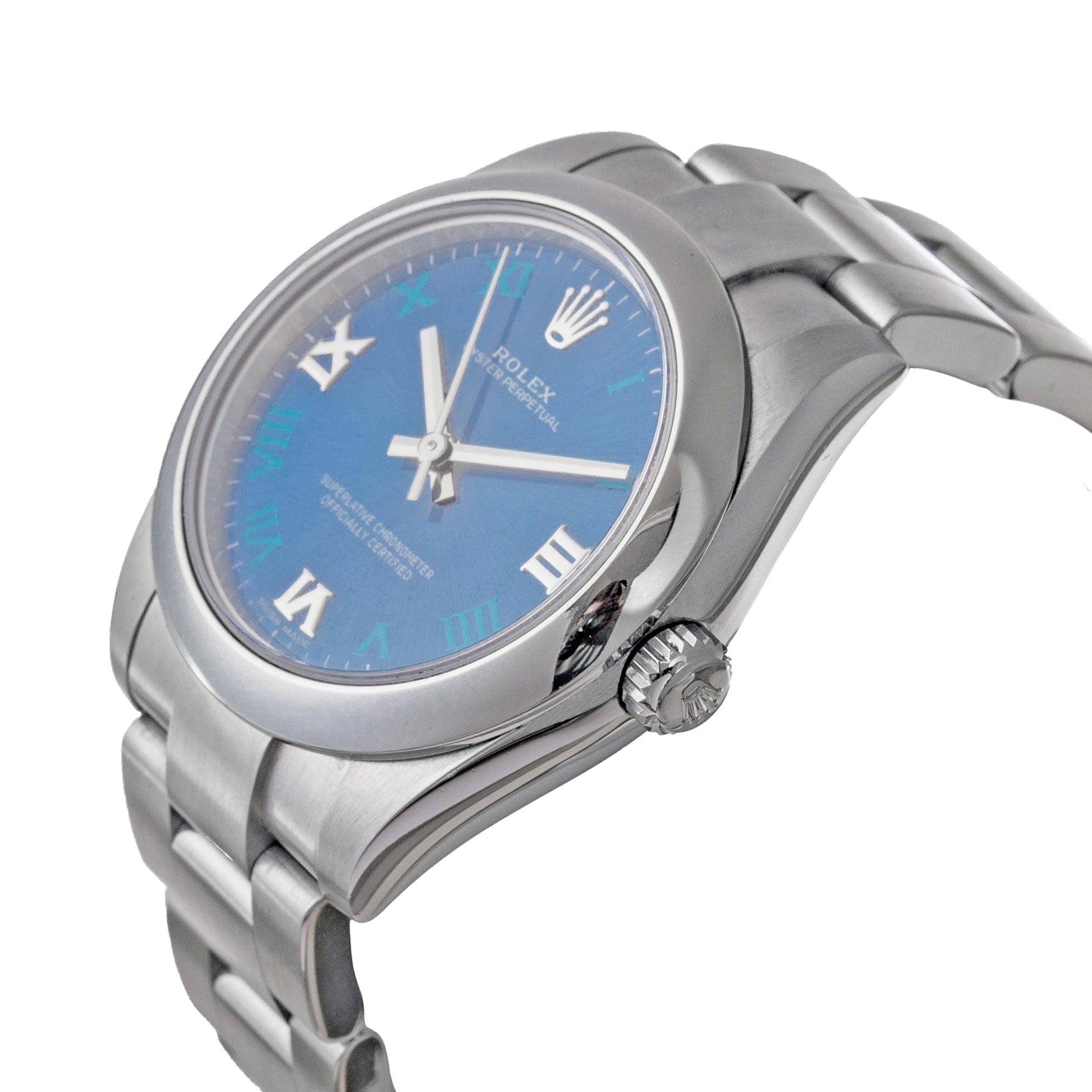 Rolex - Rolex Oyster Perpetual 31 Blue Roman Numerals (117200)