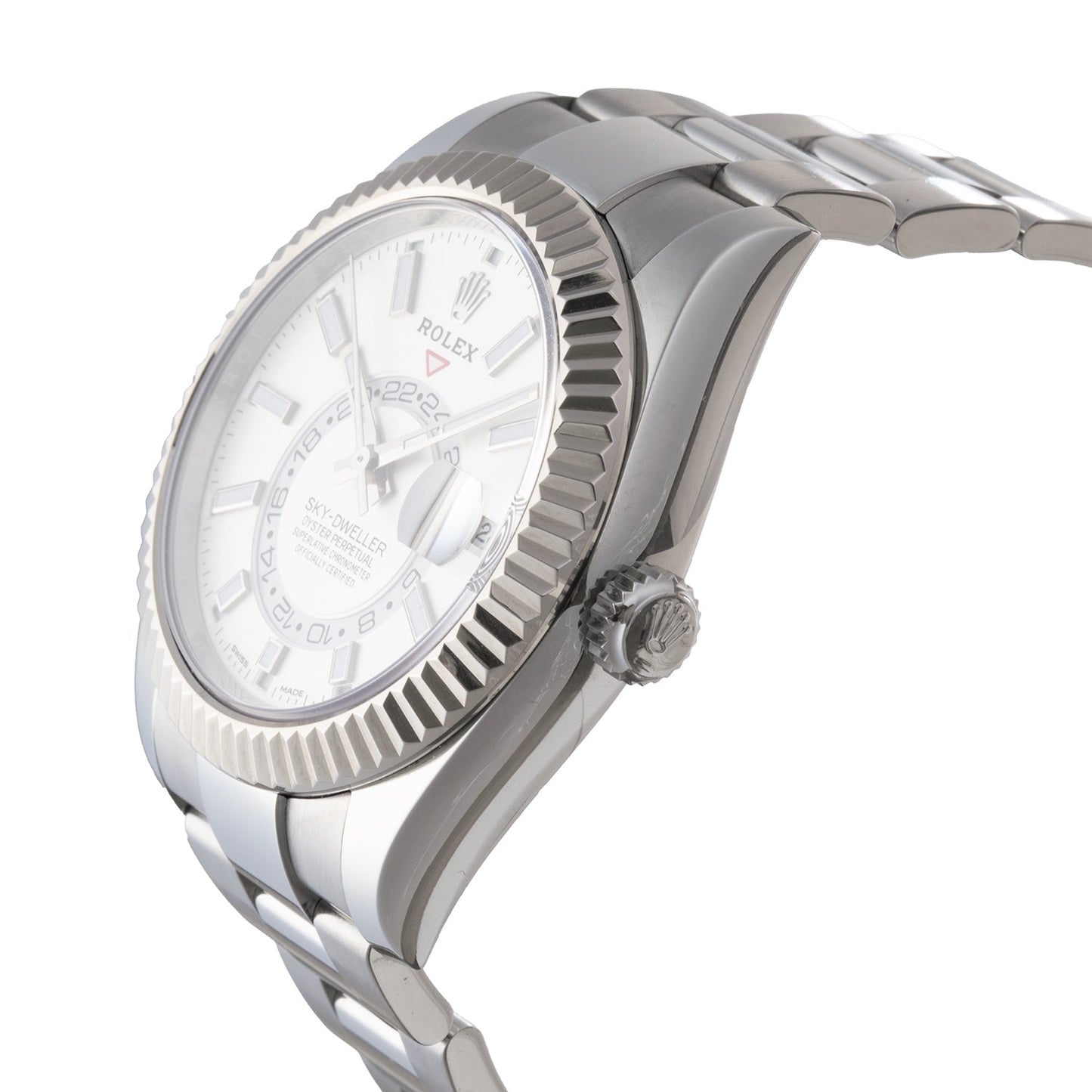 Rolex - Sky - Dweller White Dial Oystersteel (326934 - 0001)