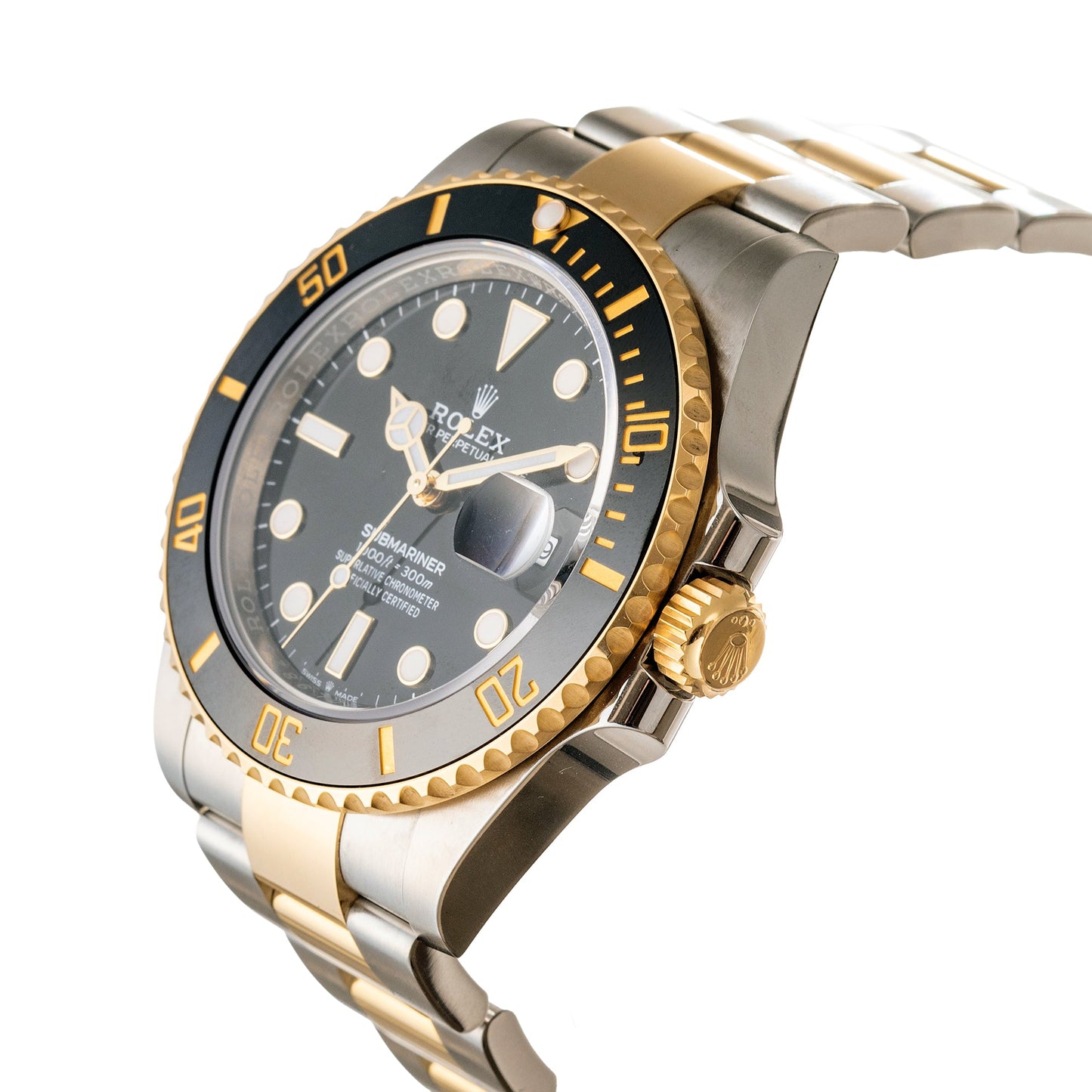 Rolex - Submariner Date Black Dial Oystersteel Yellow Gold (126613LN)
