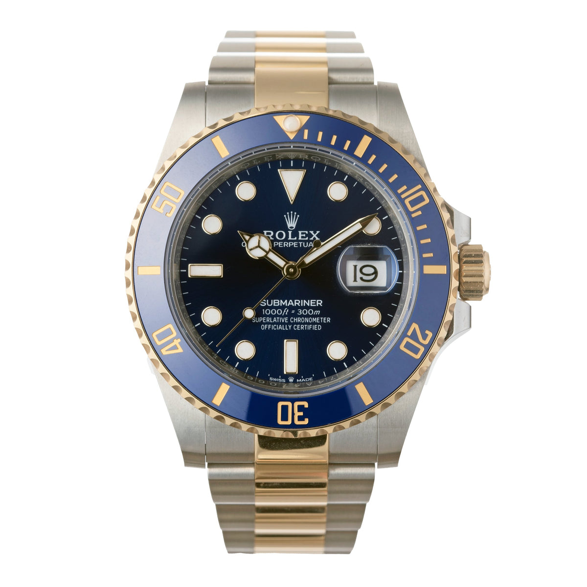 Rolex - Submariner Date "Bluesy" Yellow Rolesor (126613LB)