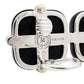 Seaman Schepps - 18k White Gold Diamond Ebony Crossover Earrings