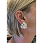 Seaman Schepps - 18k White Gold Pearl Diamond Bubble Earrings