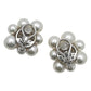 Seaman Schepps - 18k White Gold Pearl Diamond Bubble Earrings