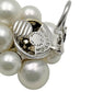 Seaman Schepps - 18k White Gold Pearl Diamond Bubble Earrings