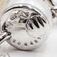 Seaman Schepps - 18k White Gold Pearl Rock Crystal Diamond Drop Earrings