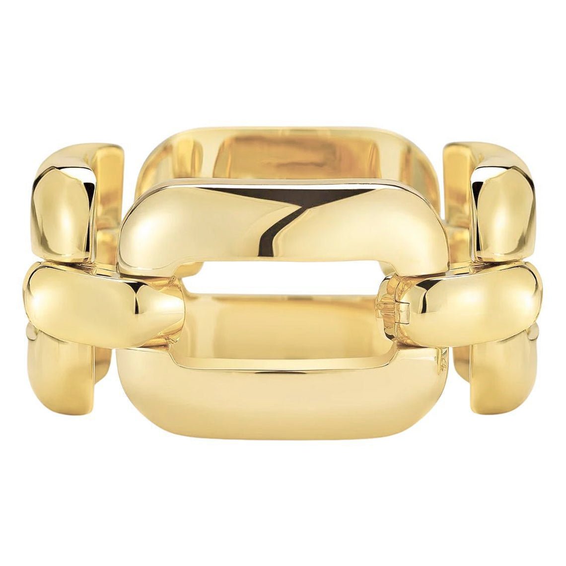 Seaman Schepps - 18k Yellow Gold Four Link Bracelet