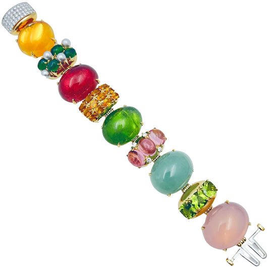 Seaman Schepps - Multicolored Gemstone Rio Bracelet
