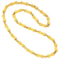 Tiffany & Co - 18k Yellow Gold Bamboo Link Long Necklace