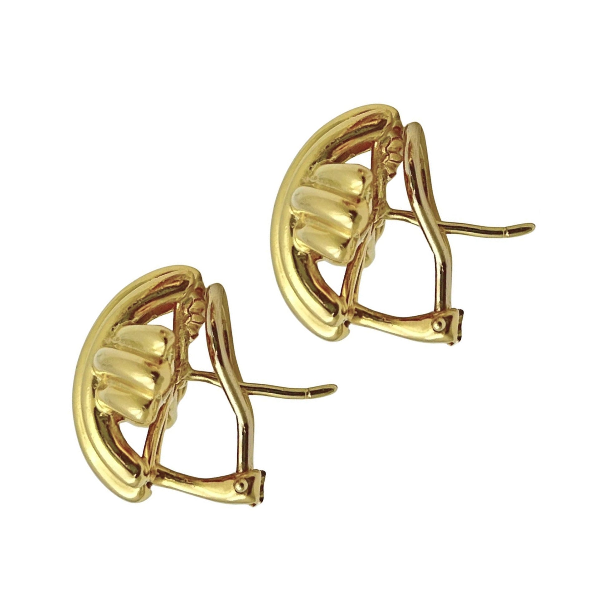 Tiffany & Co - 18k Yellow Gold Signature X Earrings