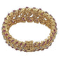 Tiffany & Co - 1950s Ruby Diamond Nautical Rope Bracelet