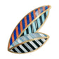 Tiffany & Co - Angela Cummings Multicolored Hardstone Shell Leaf Brooch