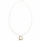 Tiffany & Co - Elsa Peretti 18k Yellow Gold Open Heart Pendant