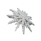 Tiffany & Co - Platinum Diamond Lace Sunburst Brooch