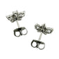 Tiffany & Co - Platinum Mixed Diamond Cluster Victoria Cluster Earrings