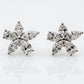 Tiffany & Co - Platinum Mixed Diamond Cluster Victoria Cluster Earrings