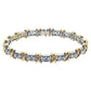 Tiffany & Co - Schlumberger 18k Gold Platinum Diamond 36 Stone Bracelet