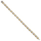 Tiffany & Co - Schlumberger 18k Gold Platinum Diamond 36 Stone Bracelet
