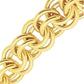 Tiffany & Co - Schlumberger 18k Yellow Gold Bull Swivel Link Bracelet
