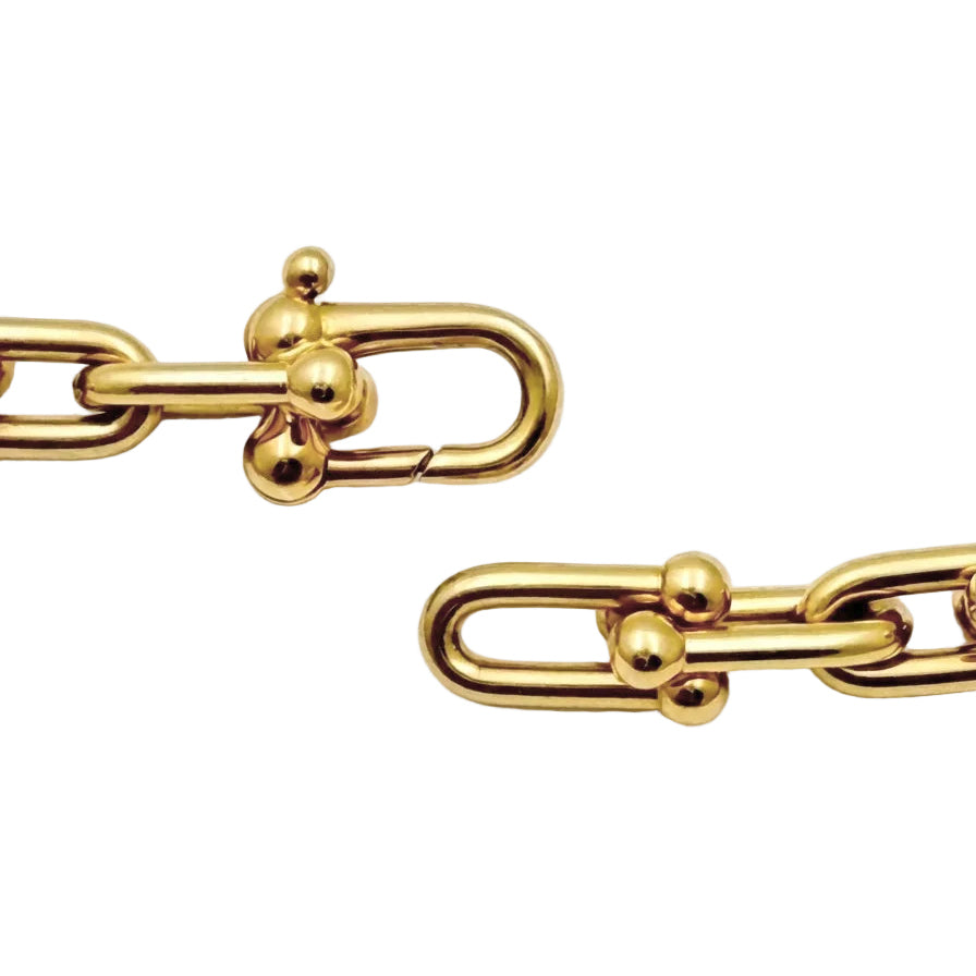 18k Yellow Gold HardWear Graduated Link Necklace