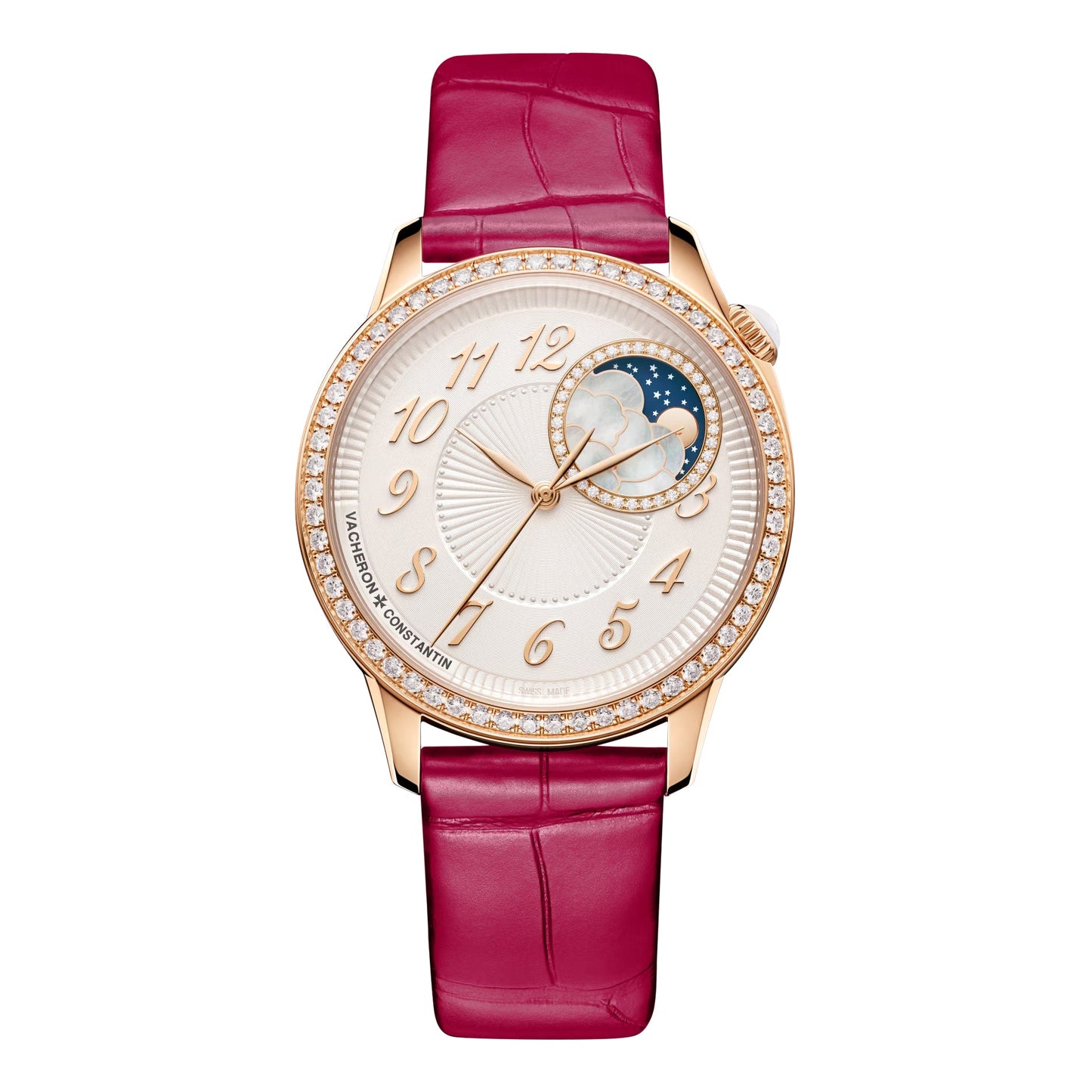 Vacheron Constantin - Égérie Moon Phase 37mm Pink Gold (8005F/000R - B498)
