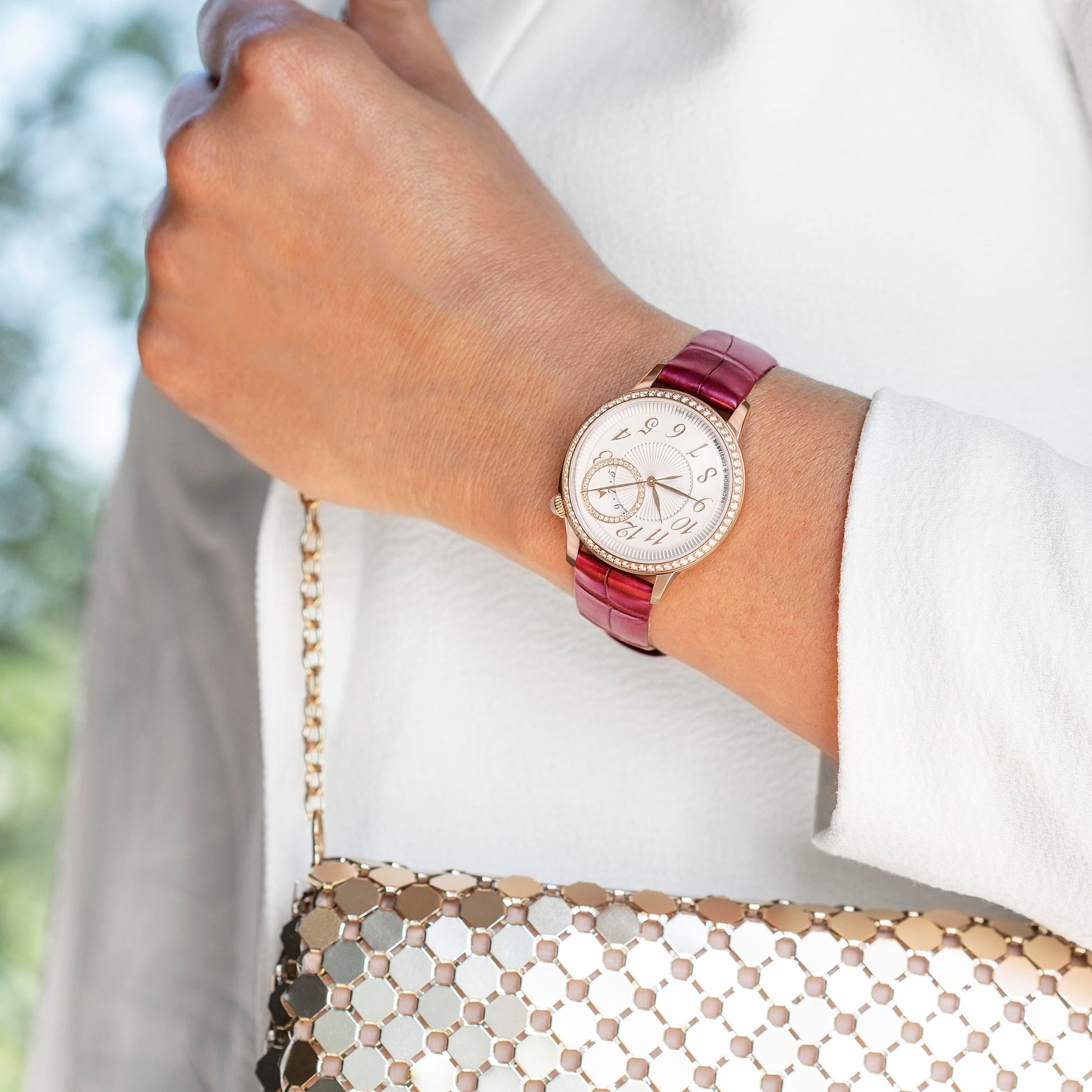 Vacheron Constantin - Égérie Quartz 30mm (1205F/000R - B622)