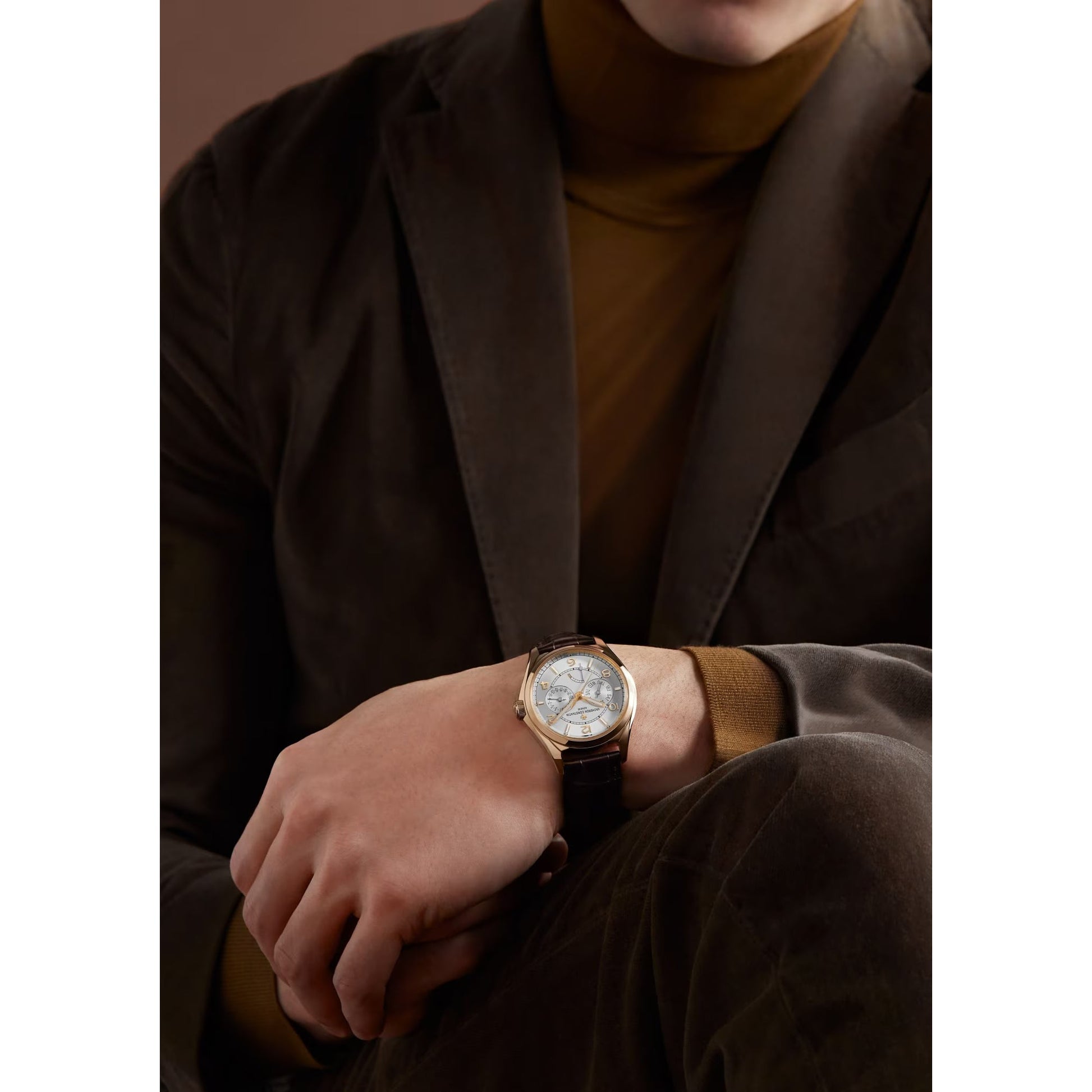Vacheron Constantin - Fiftysix Day - Date Silver Dial Pink Gold (4400E/000R - B436)