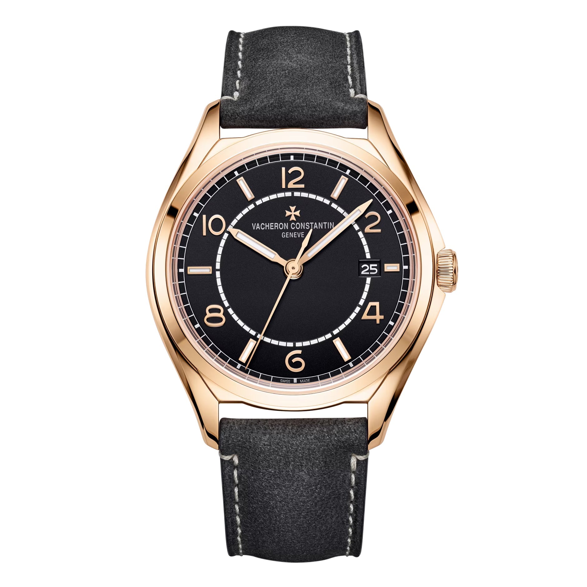 Vacheron Constantin - Fiftysix Self - Winding Pink Gold Black Dial (4600E/000R - H101)