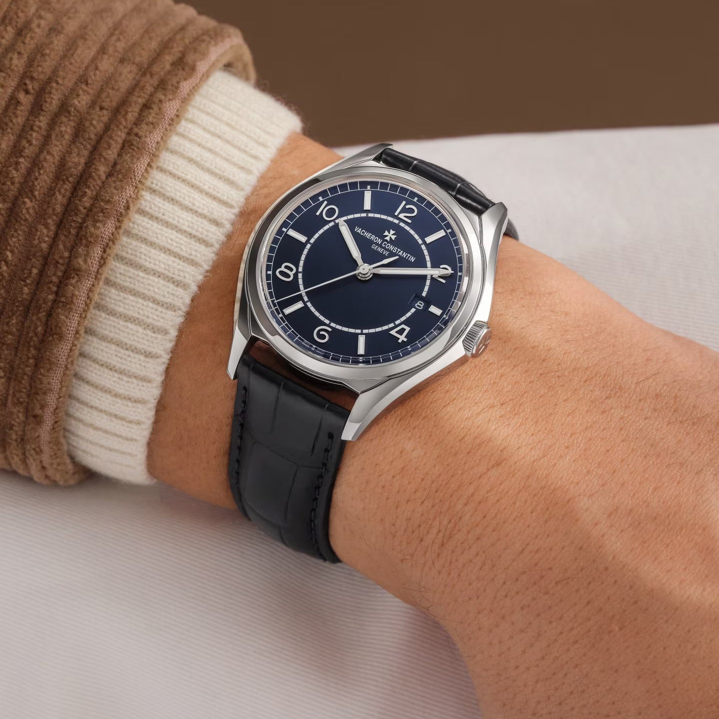 Vacheron Constantin - Fiftysix Self - Winding Steel Blue Dial Watch (4600E/000A - B487)
