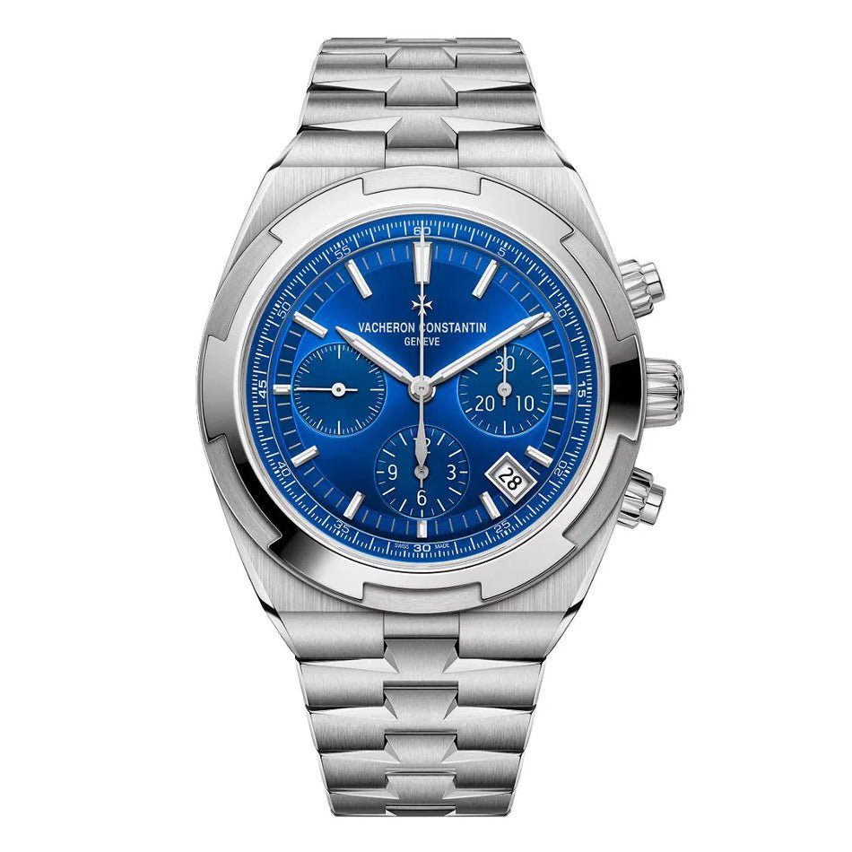 Vacheron Constantin - Overseas Chronograph Blue Dial Steel (5520V/210A - B148)