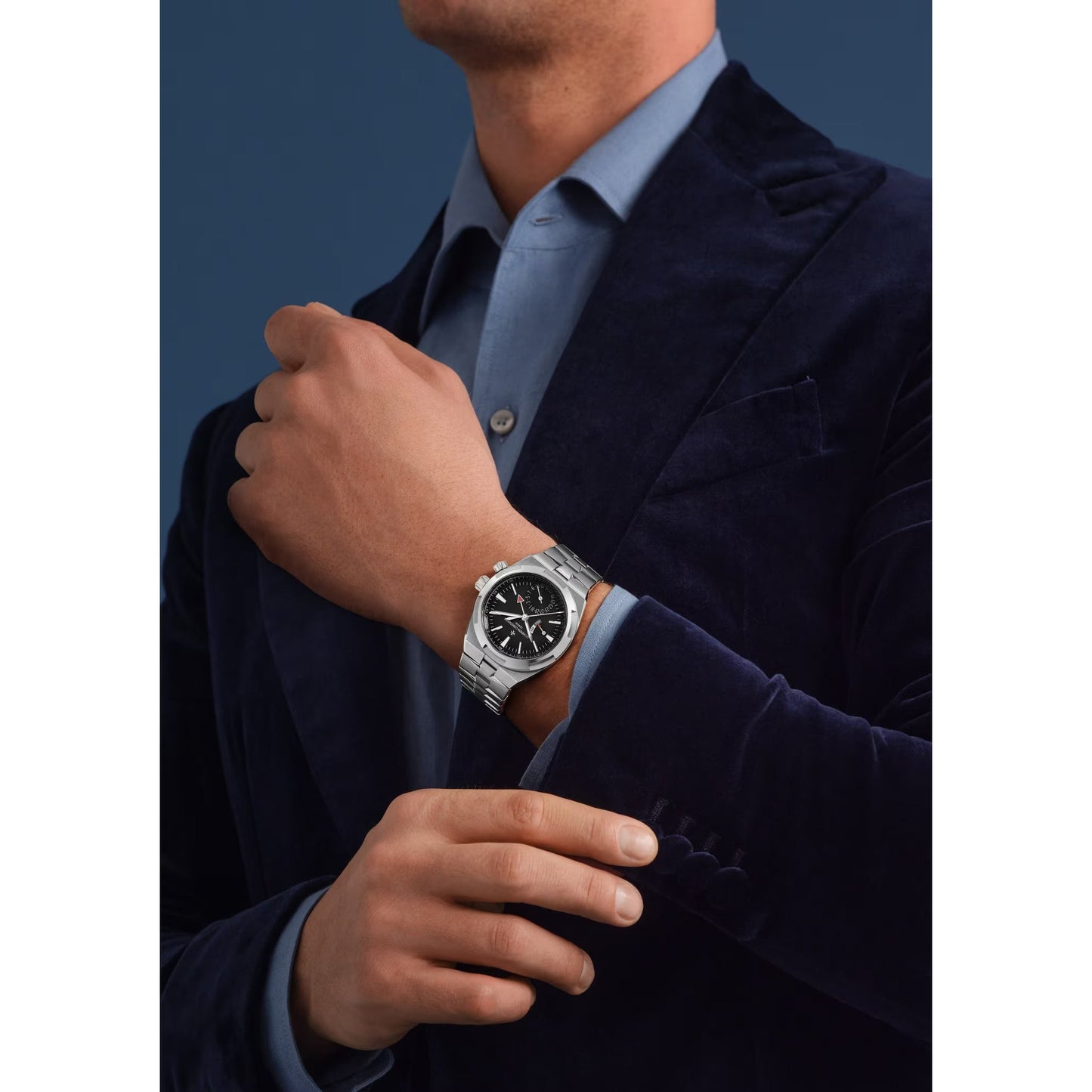 Vacheron Constantin - Overseas Dual Time 41mm Black Dial Steel (7920V/210A - B546)