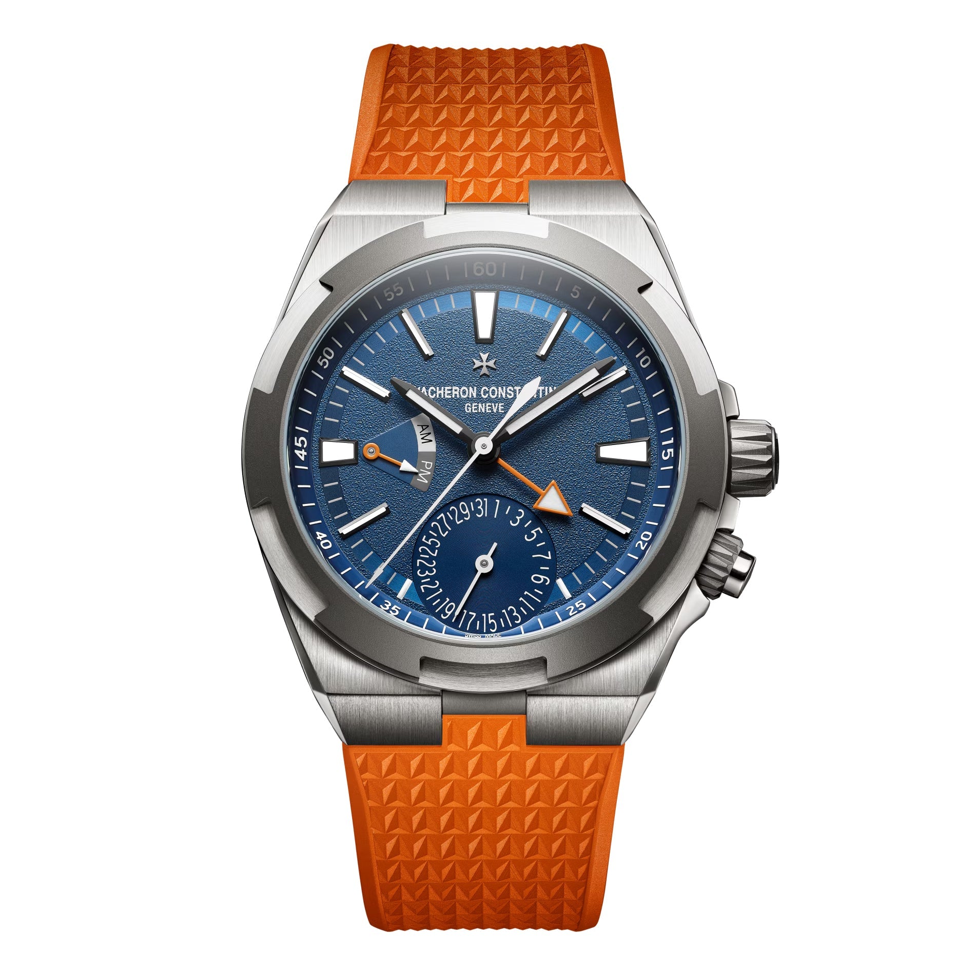 Vacheron Constantin - Overseas Dual Time Blue Dial Titanium (7930V/210T - H074)