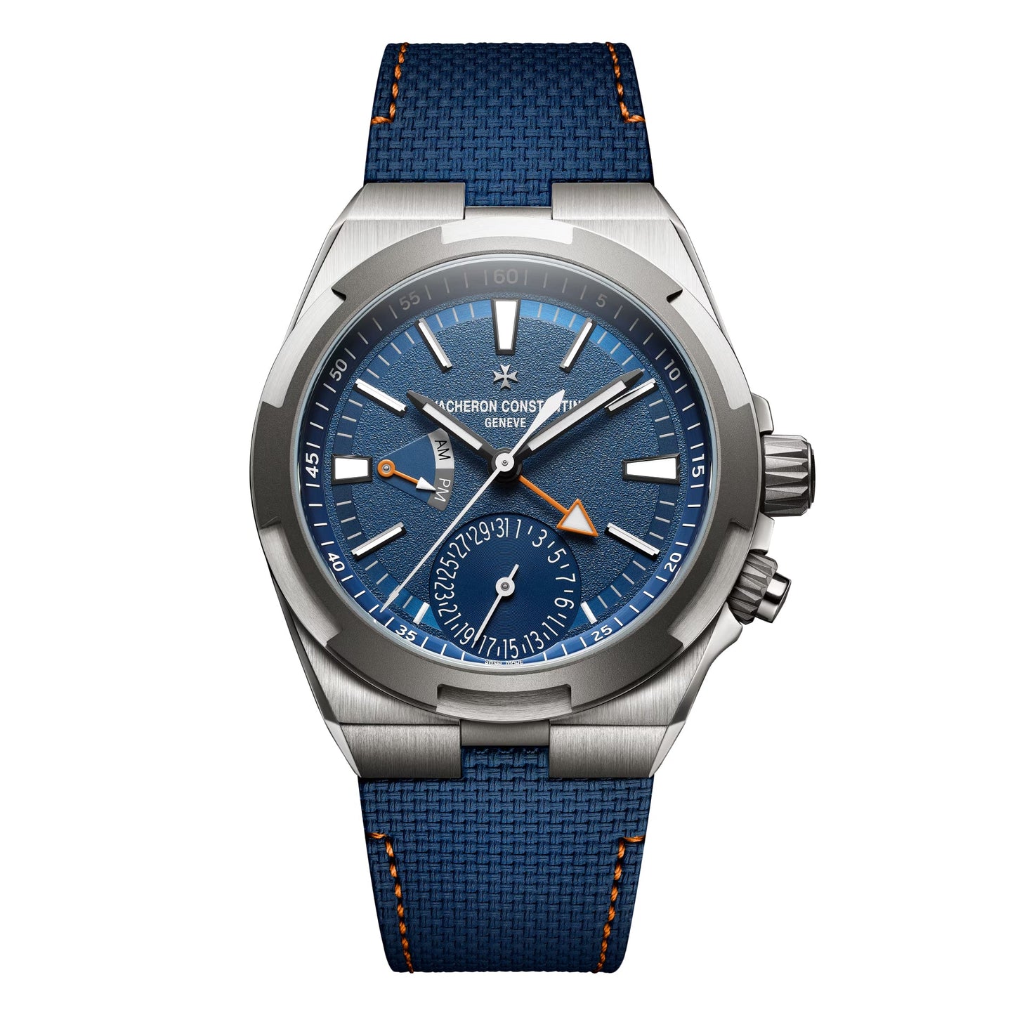 Vacheron Constantin - Overseas Dual Time Blue Dial Titanium (7930V/210T - H074)