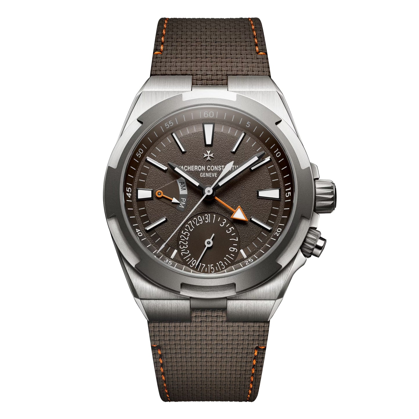 Vacheron Constantin - Overseas Dual Time Brown Dial Titanium (7930V/210T - H072)