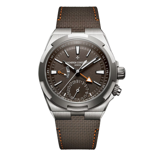 Vacheron Constantin - Overseas Dual Time Brown Dial Titanium (7930V/210T - H072)