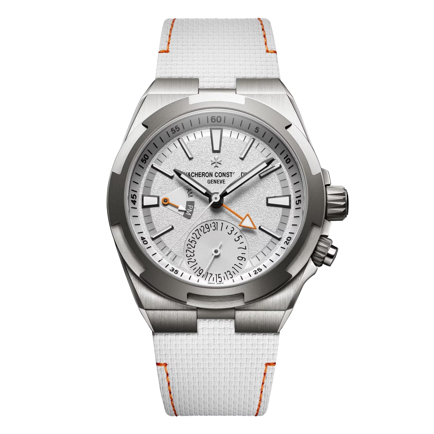 Vacheron Constantin - Overseas Dual Time White Dial Titanium (7930V/210T - H073)