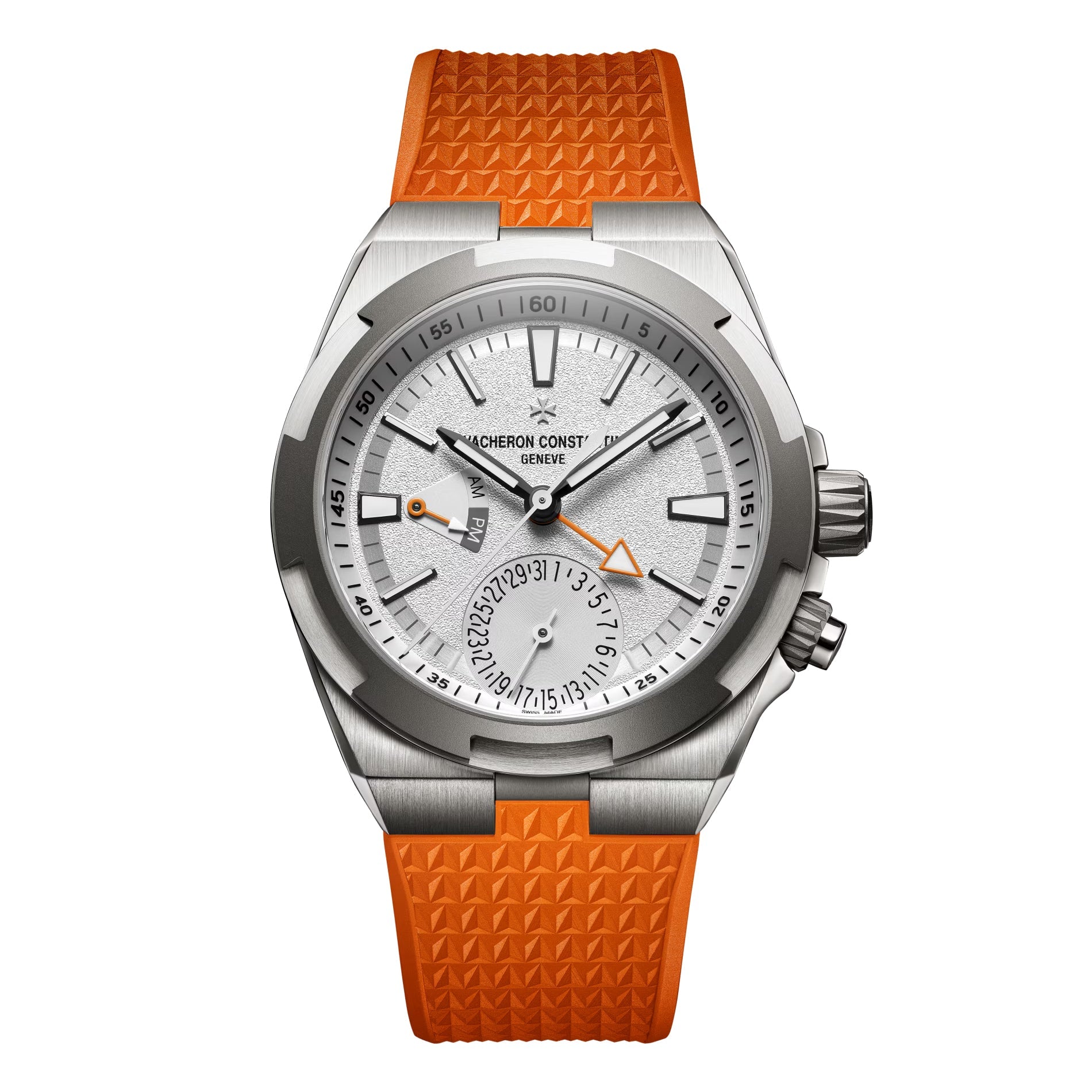 Vacheron Constantin - Overseas Dual Time White Dial Titanium (7930V/210T - H073)