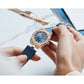 Vacheron Constantin - Overseas Quartz 33mm Pink Gold Blue Dial (1225V/200R - H015)