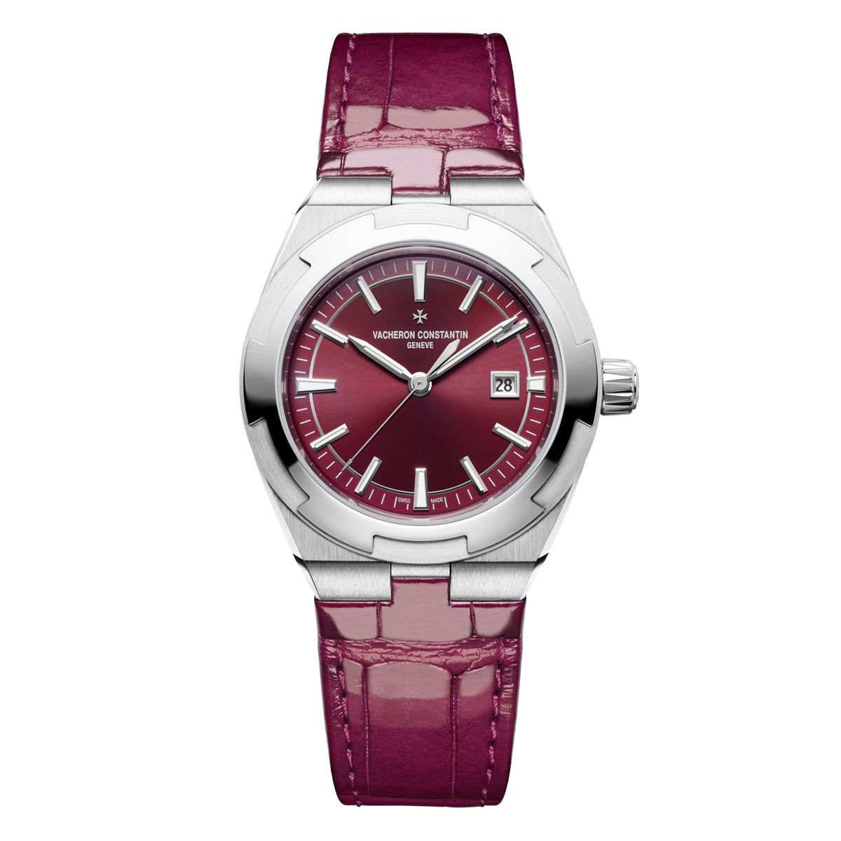 Vacheron Constantin - Overseas Self-Winding 34.5mm Red Dial Steel (4600V/200A-H127)