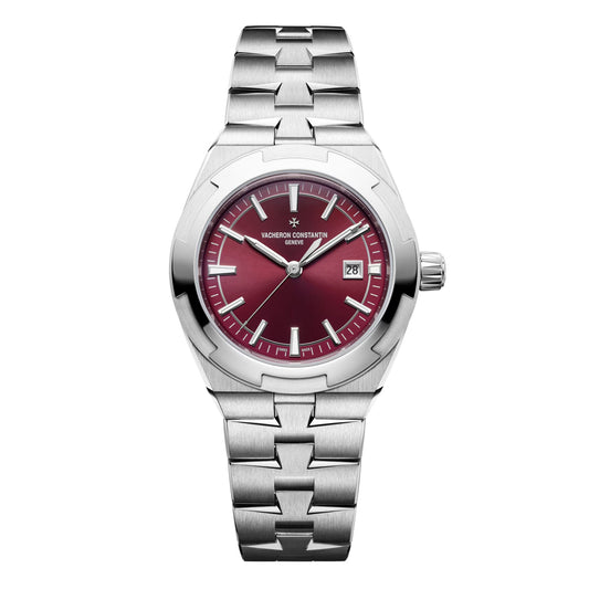 Vacheron Constantin - Overseas Self-Winding 34.5mm Red Dial Steel (4600V/200A-H127)