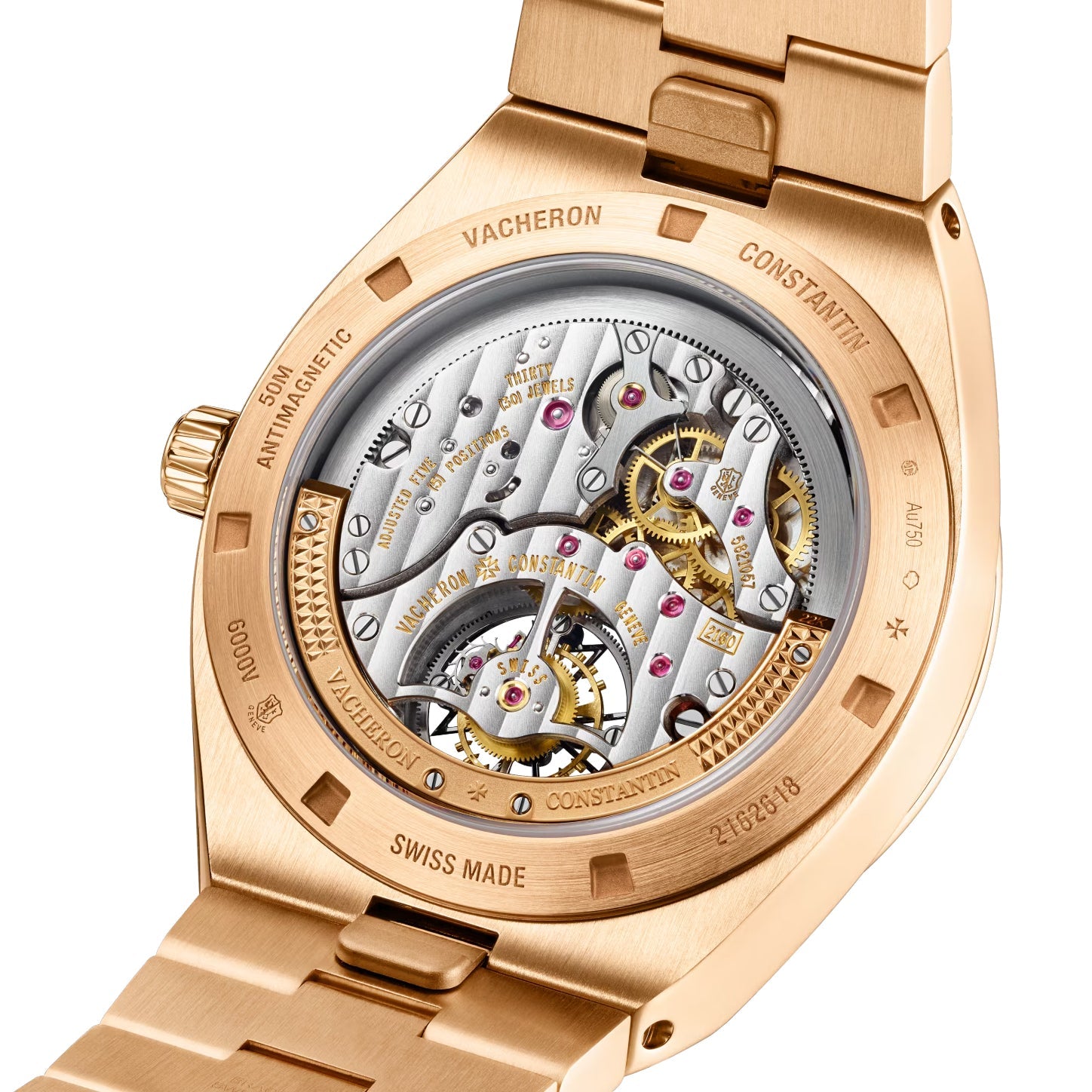 Vacheron Constantin - Overseas Tourbillon Pink Gold (6000V/110R - B733)