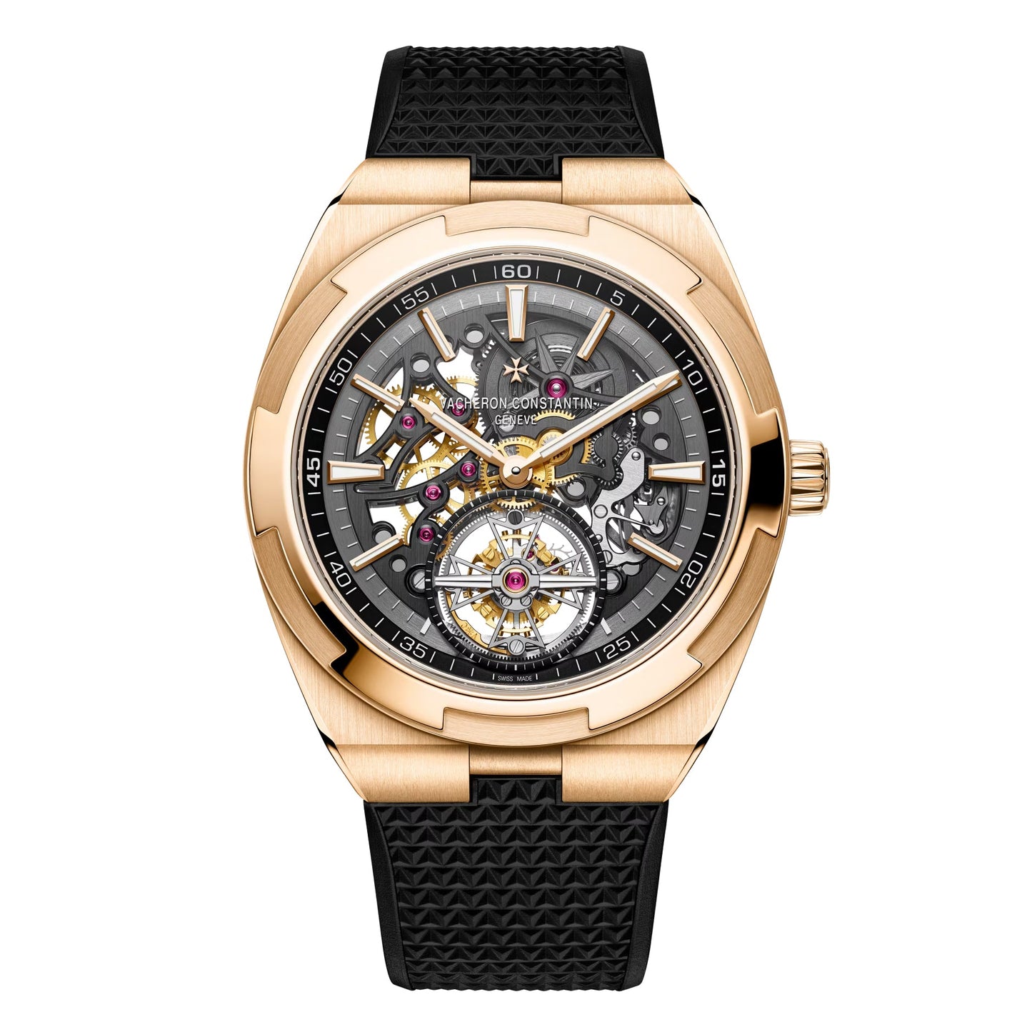 Vacheron Constantin - Overseas Tourbillon Skeleton Pink Gold (6000V/210R - B934)