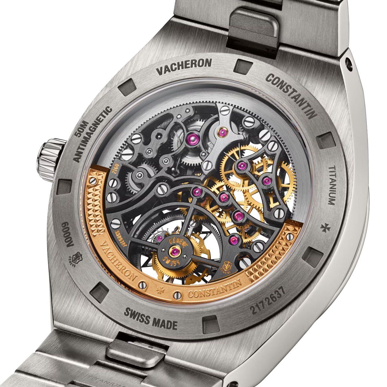 Vacheron Constantin - Overseas Tourbillon Skeleton Titanium (6000V/210T - B935)