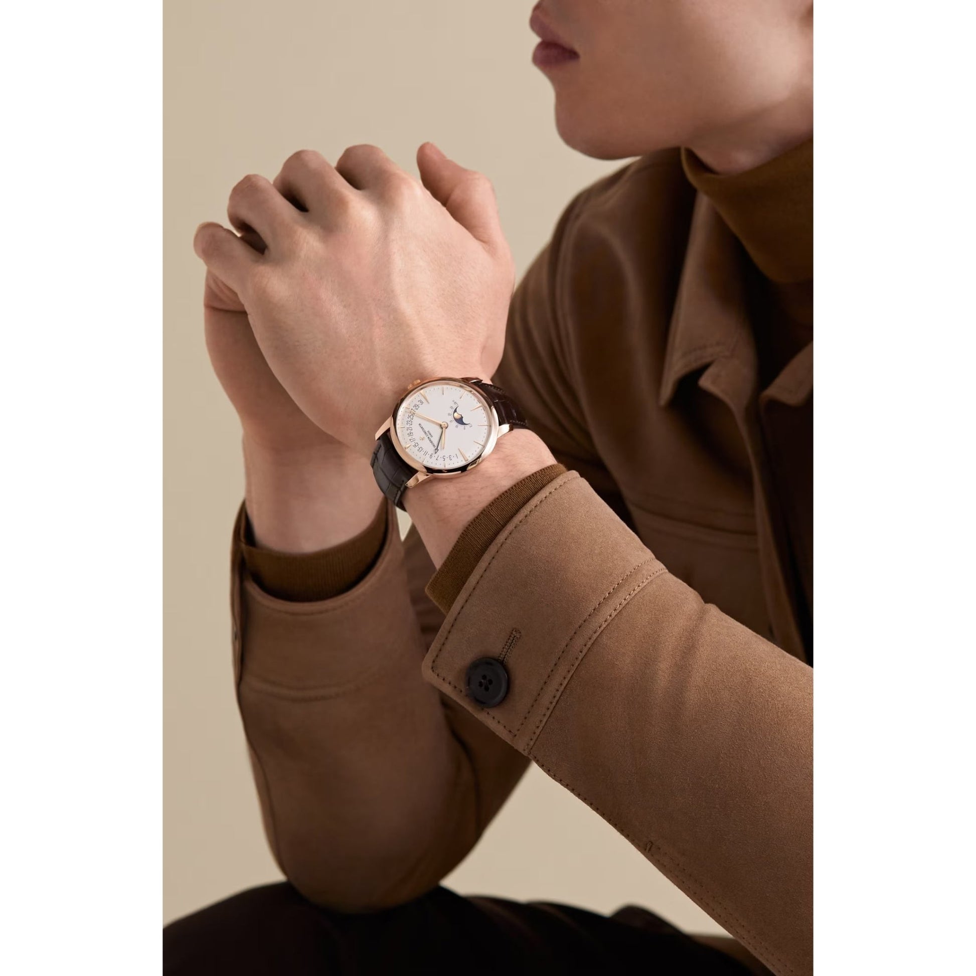 Vacheron Constantin - Patrimony Moon Phase Retrograde Date Pink Gold (4010U/000R - B329)