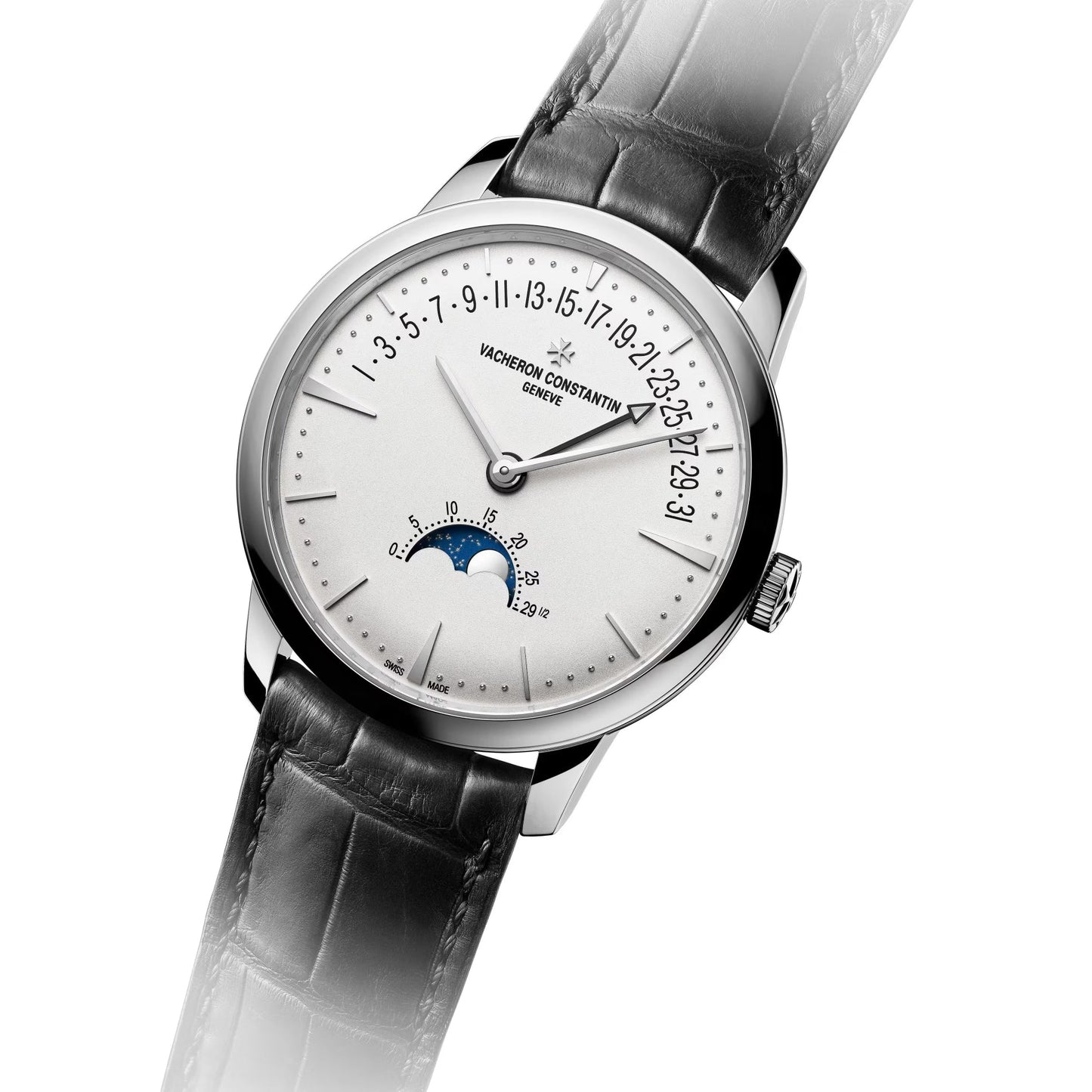 Vacheron Constantin - Patrimony Moon Phase Retrograde Date White Gold (4010U/000G - B330)